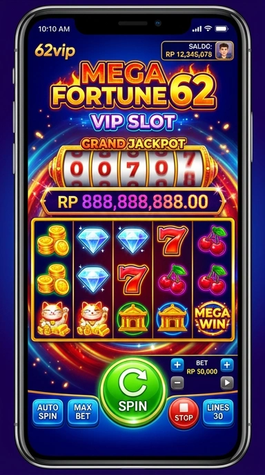Pengguna menikmati berbagai pilihan aplikasi di 62vip.